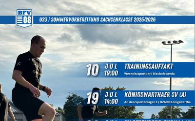 U23 startet in die Saisonvorbereitung